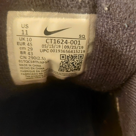 Mens Nike Air Max 1 Future Swoosh Pack size 11 gently used. In Good condition - Picture 9 of 9